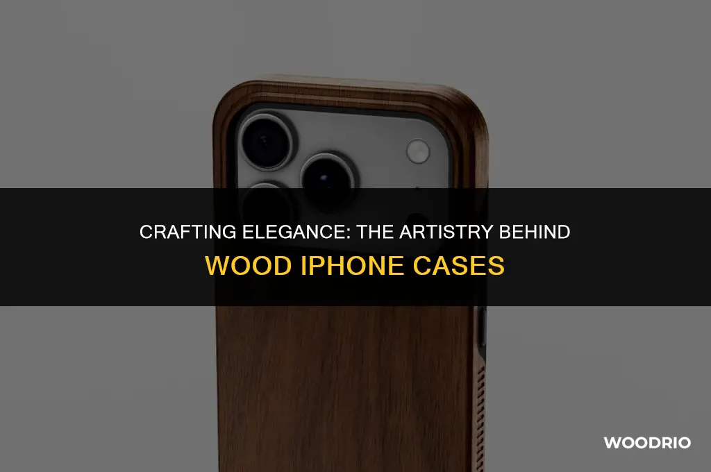 how are wood iphone cases made