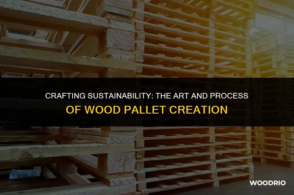 how are wood pallets made
