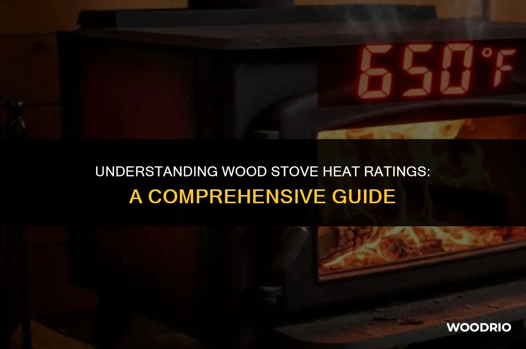 how are wood stoves rated for heat