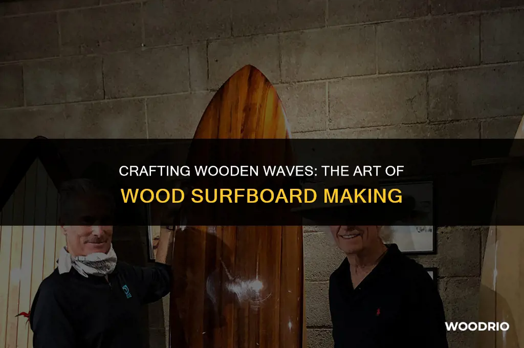 how are wood surfboards made