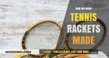 Crafting Classics: The Artistry Behind Wood Tennis Rackets