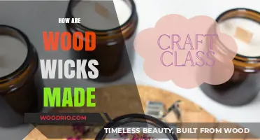 Crafting Sustainable Wood Wicks: A Step-by-Step Guide