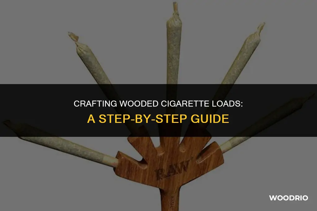 how are wooded cigarette loads made