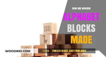 Crafting Wooden Alphabet Blocks: A Step-by-Step Guide