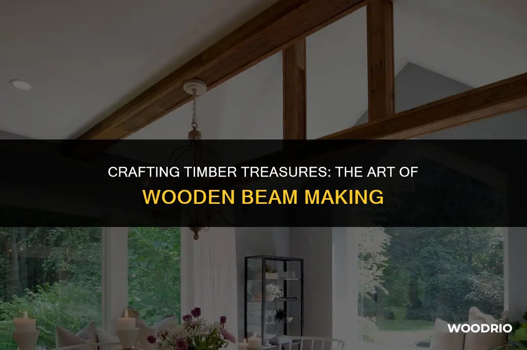 how are wooden beams made