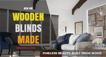 Crafting Elegance: The Artistry Behind Wooden Blinds Creation
