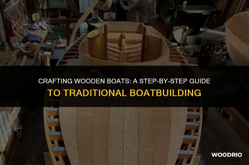 how are wooden boats made