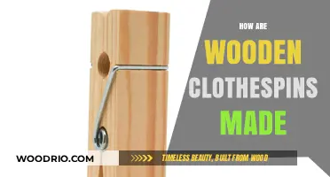 Crafting Wooden Clothespins: A Step-by-Step Guide
