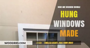 Crafting Elegance: The Artistry Behind Wooden Double Hung Windows