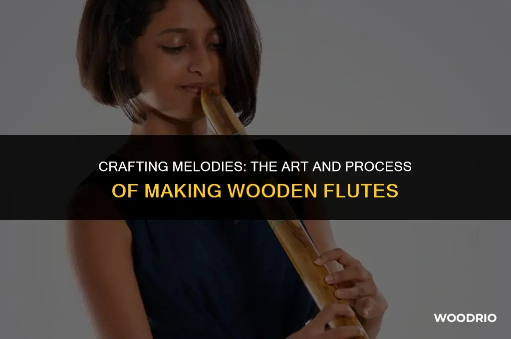 how are wooden flutes made