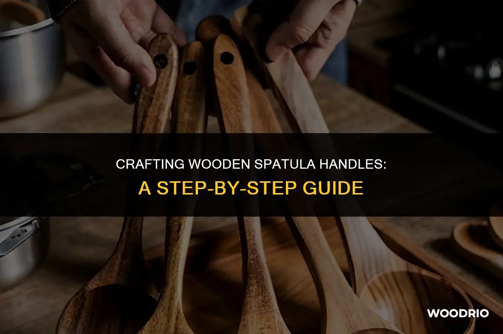 how are wooden handles of spatulas made