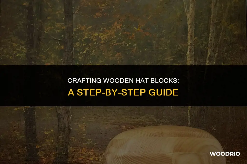 how are wooden hat blocks made
