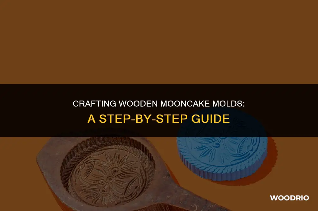 how are wooden mooncake molds made