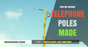 Crafting Connectivity: The Art and Science of Wooden Telephone Poles