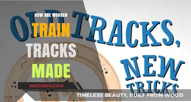 Crafting the Rails: A Journey Through Wooden Train Track Construction