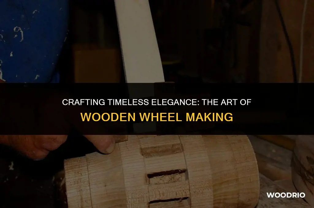 how are wooden wheels made