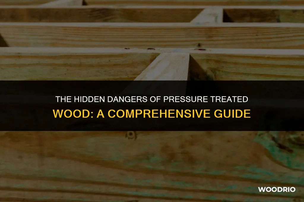 how bad is pressure treated wood