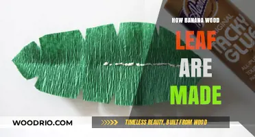 Crafting Nature's Plates: The Art of Making Banana Wood Leaves