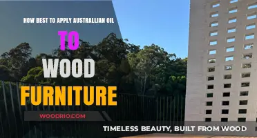 Revitalize Your Wood Furniture: A Guide to Applying Australian Oil