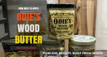 Revitalize Your Woodwork: A Guide to Applying Odie's Wood Butter