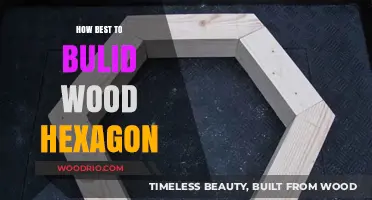 Crafting Perfection: A Guide to Building the Ideal Wooden Hexagon