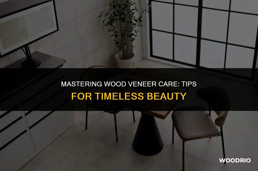 how best to care for wood veneer