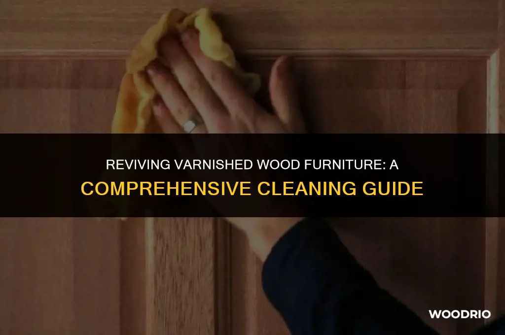 how best to clean varnished wood furniture