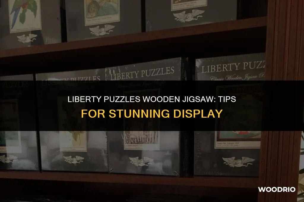 how best to display a liberty puzzles wooden jigsaw puzzle
