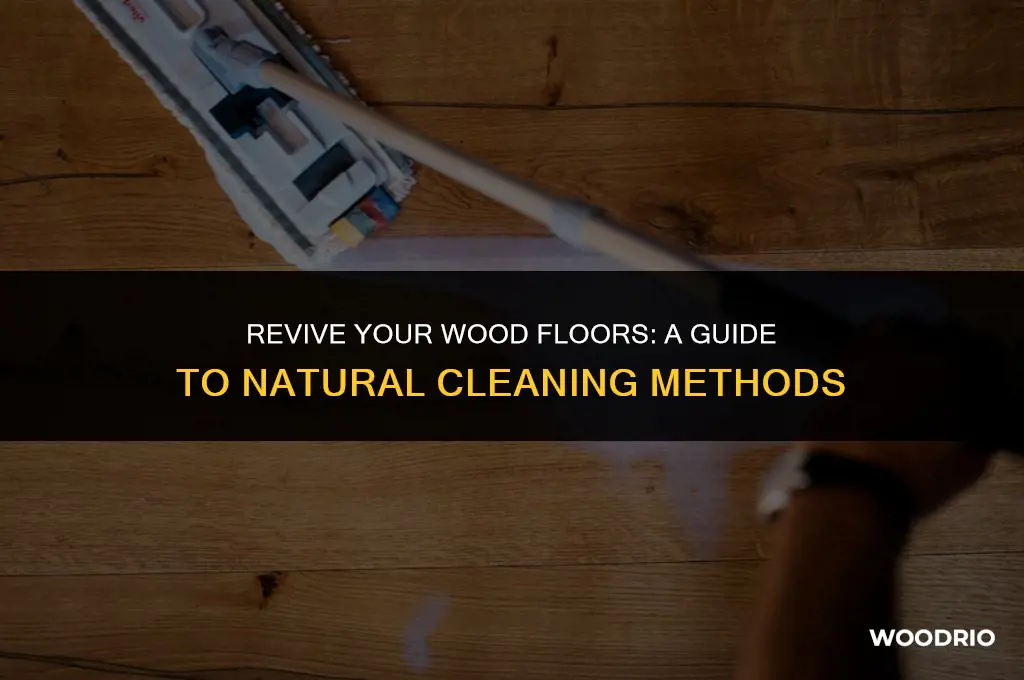 how best to naturally clean wood florrs