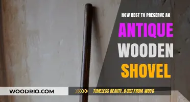 Timeless Treasures: Preserving the Charm of Antique Wooden Shovels