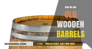 Exploring the Size and History of Vintage Wooden Barrels