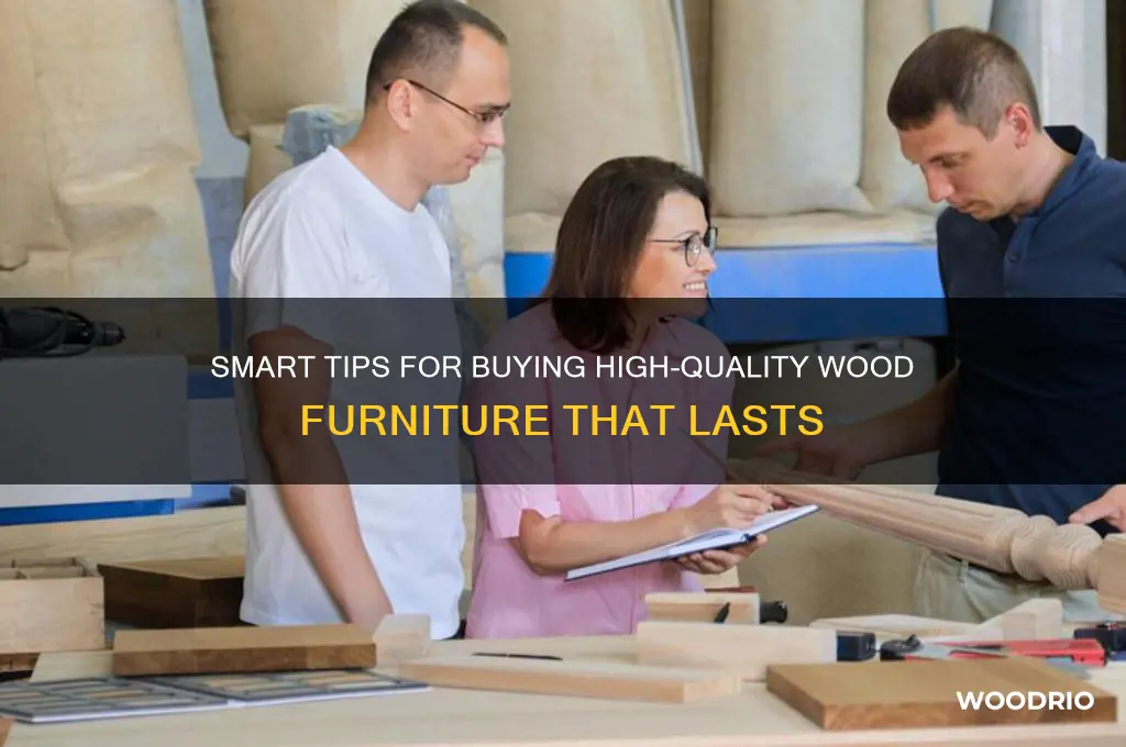 how buy wood furniture