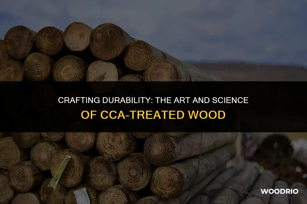 how cca treated wood is created