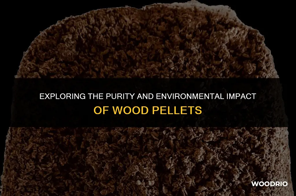 how clean are wood pellets