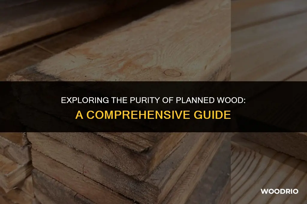 how clean is planned wood