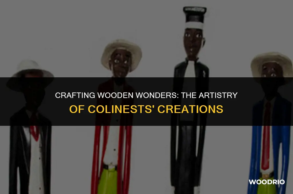 how colinests made wood figures