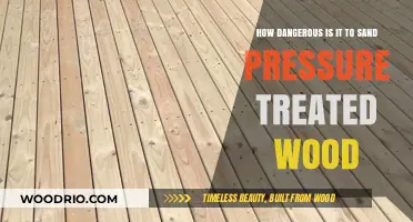 Unveiling the Risks: Sanding Pressure-Treated Wood Safely