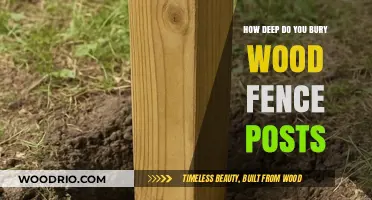 Proper Wood Fence Post Burial Depth: A Comprehensive Guide