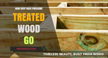 Understanding the Depth of Pressure-Treated Wood: A Comprehensive Guide