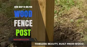 Optimal Depth for Wood Fence Post Installation: A Comprehensive Guide
