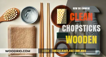 Eco-Friendly Chopstick Cleaning: A Guide to Wooden Chopstick Care