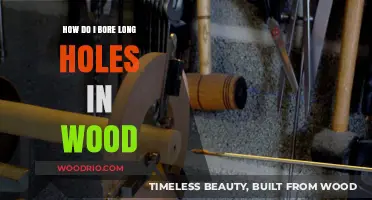 Mastering Woodworking: Techniques for Boring Long Holes in Wood Efficiently