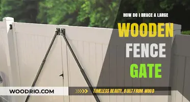 Bracing a Large Wooden Fence Gate: Essential Steps for Stability and Strength