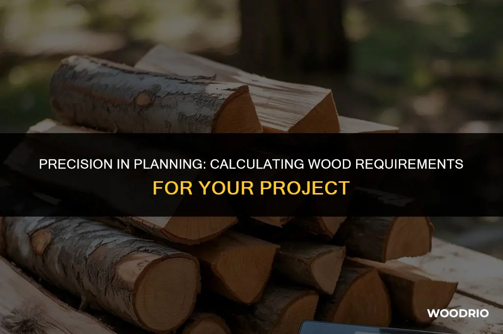 how do i calculate how much wood i need