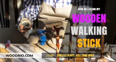 Essential Tips for Cleaning and Maintaining Your Wooden Walking Stick
