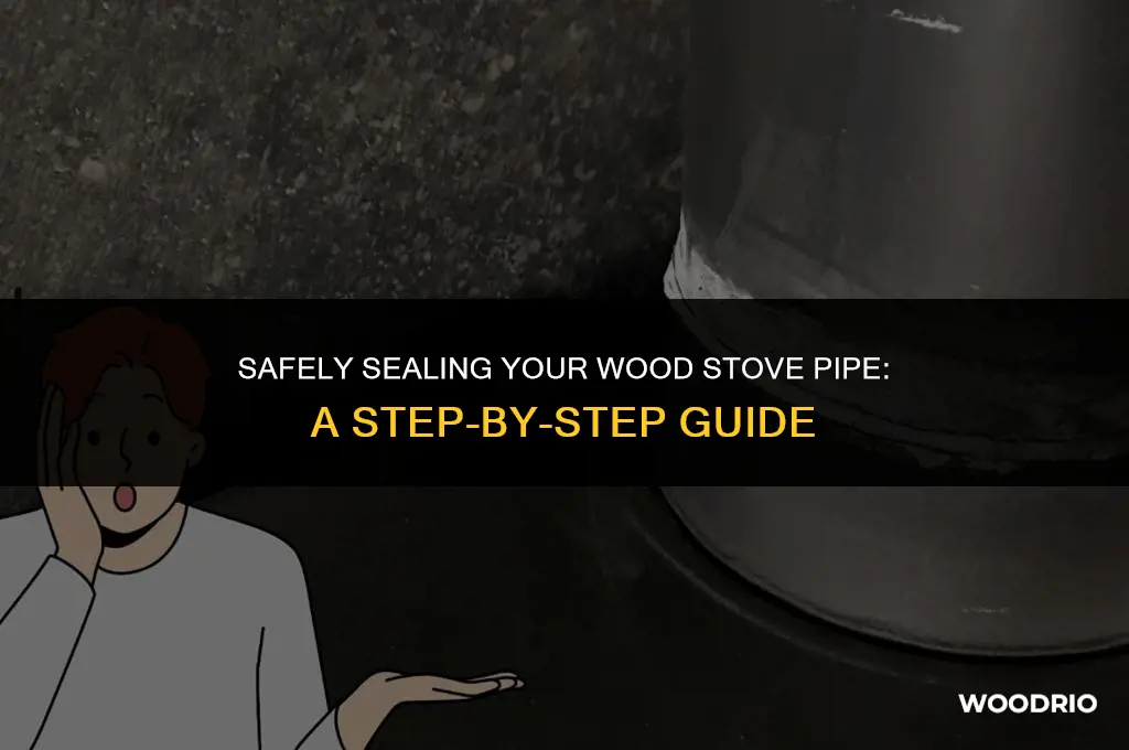 how do i close off my wood stove pipe