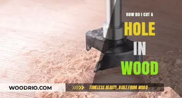 Precision Woodworking: A Step-by-Step Guide to Cutting Holes in Wood