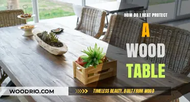 Effective Heat Protection Tips for Your Wood Table's Longevity