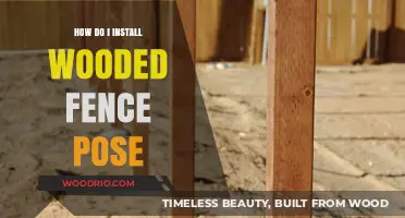 Step-by-Step Guide to Installing a Wooden Fence Post Easily