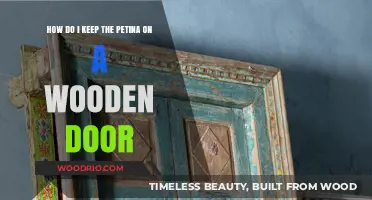 Preserving the Patina: Tips for Maintaining Your Wooden Door's Charm
